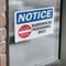 Signmission Warehouse Personnel Only Sign, Vinyl Decal, 10in W x 7in L, 2PK OS-2PACK-NS-D-710-L-16852 - alternate 4